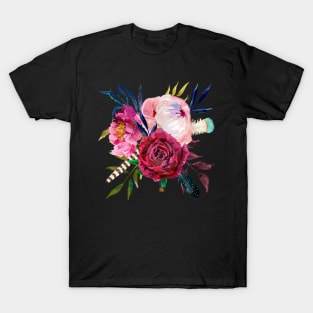 floral design T-Shirt